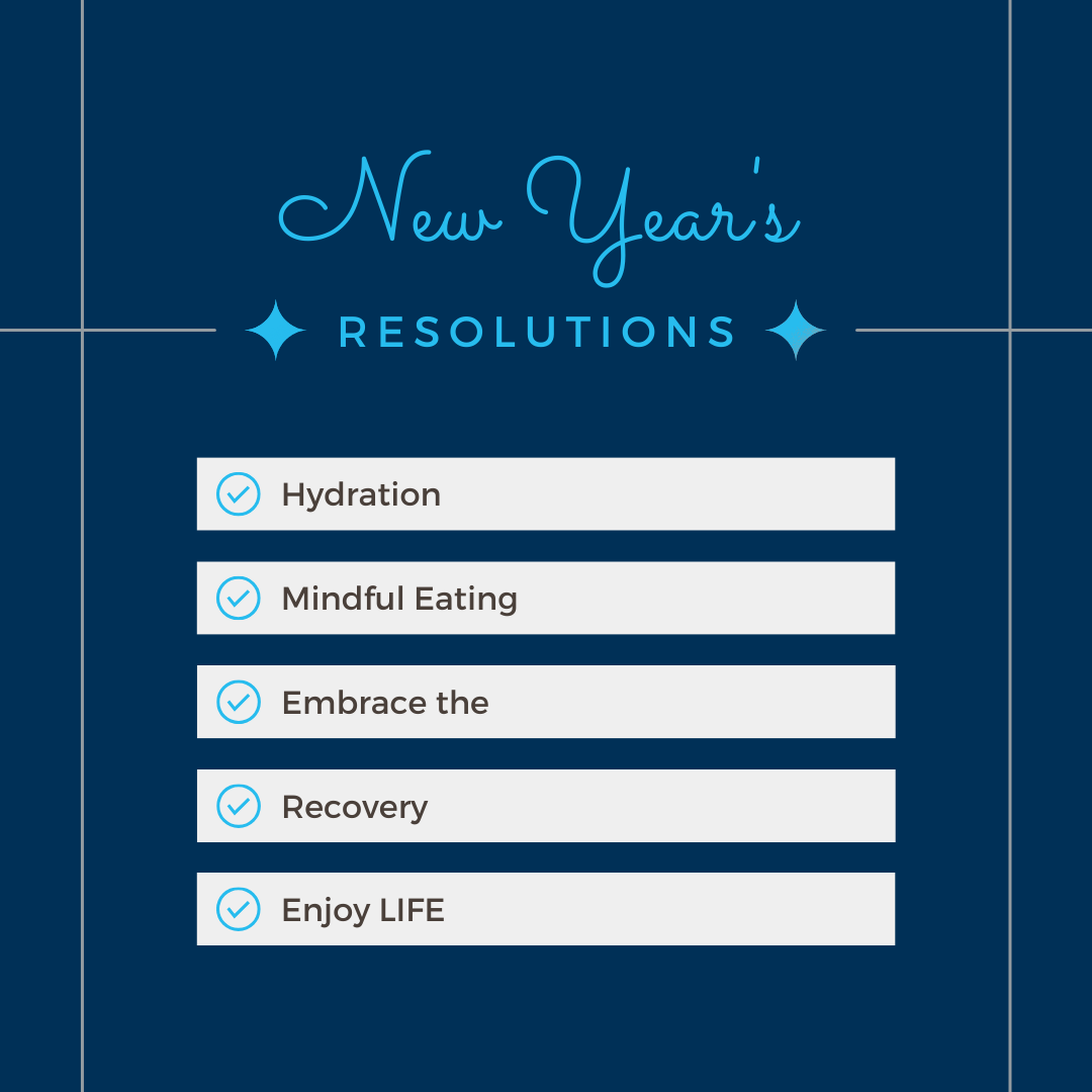Embrace a Vibrant 2024: Your Guide to Hydration, Mindful Eating, New Adventures, and Recovery