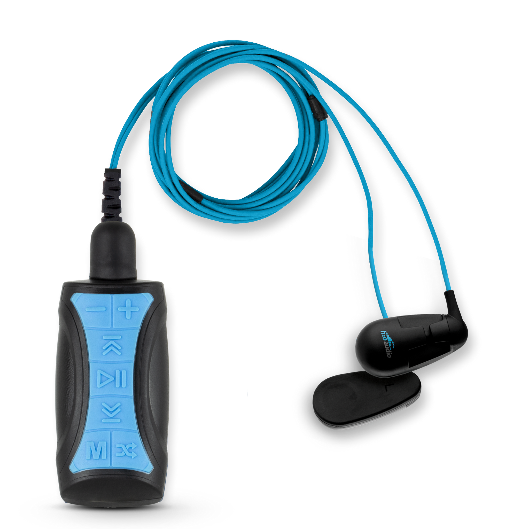 Waterproof MP3 player with Bone Conduction Headphones for Swimming - H2O  Audio