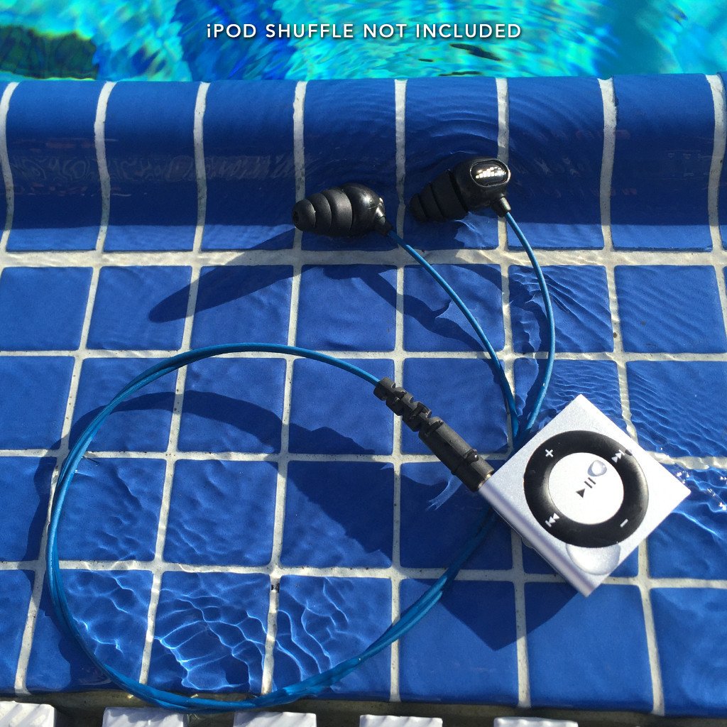 Waterproof iPod earbuds