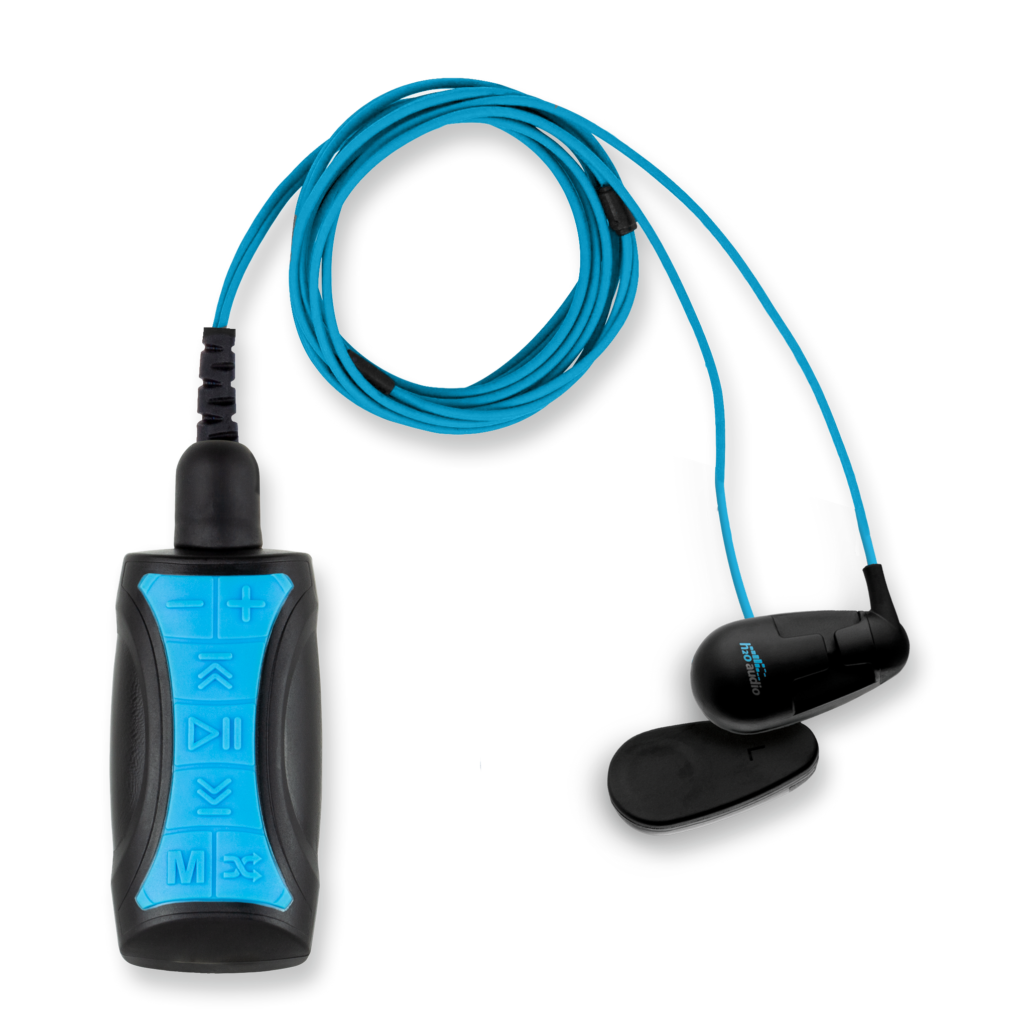 Waterproof MP3 player with Bone Conduction Headphones for Swimming - H2O  Audio